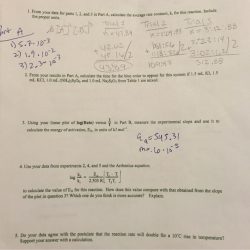 Clock iodine reaction lab calculation answers schoolworkhelper rate value first c2 done sample
