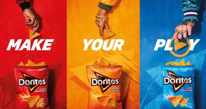 The doritos advertising effort of live mas