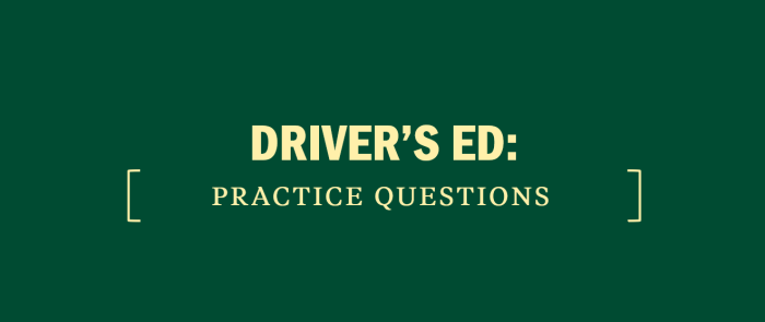 Delaware drivers ed practice test