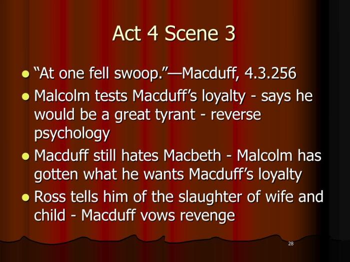 Quotes from act 4 macbeth