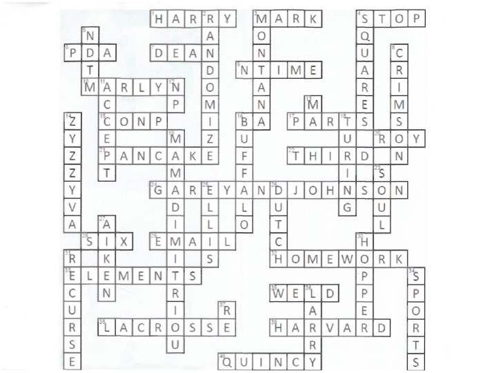 Elements of art crossword puzzle answer key